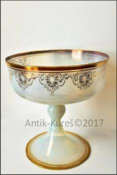 Glass Bowl - opal glass - 1900 Glass Bowl - opal glass - 1900
