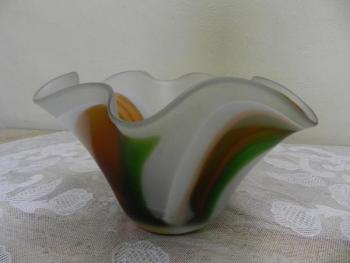 Glass Bowl - glass - 1960 Glass Bowl - glass - 1960