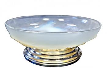 Glass Bowl - opal glass - 1930 Glass Bowl - opal glass - 1930
