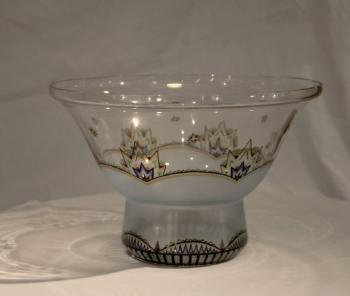 Glass Bowl - glass - Kamenický Šenov - 1920